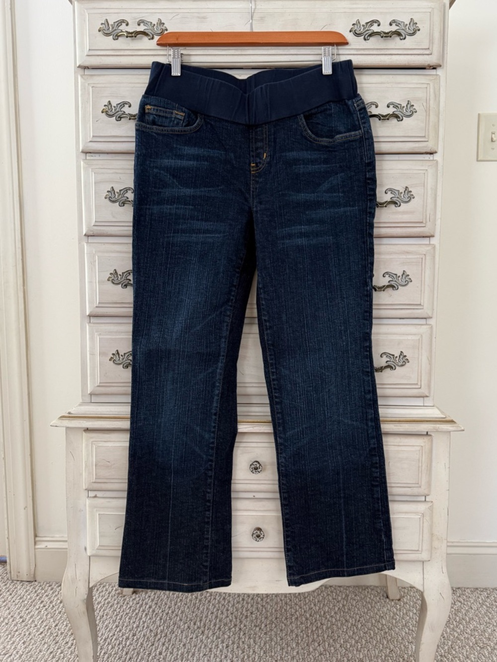 Motherhood Maternity Dark Wash Bootcut Jeans
